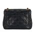 Vintage Mini Square Classic Flap, back view